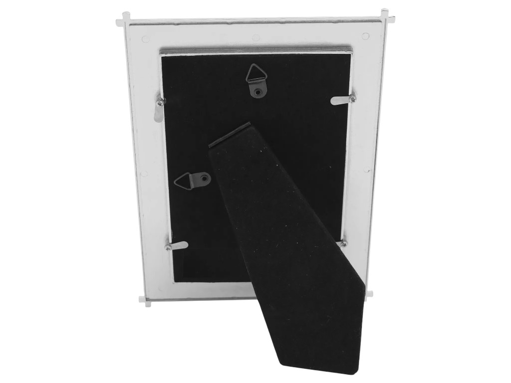 Фоторамка 10×15 см EVG, Onix Z08 White, металл, 15,3×20×1,5 см 6900071192410