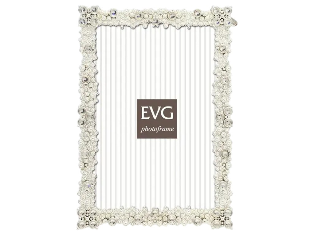 Фоторамка 10×15 см EVG, Onix Z11 Silver, металл, 11,8×16,5×1,5 см 6900071192441