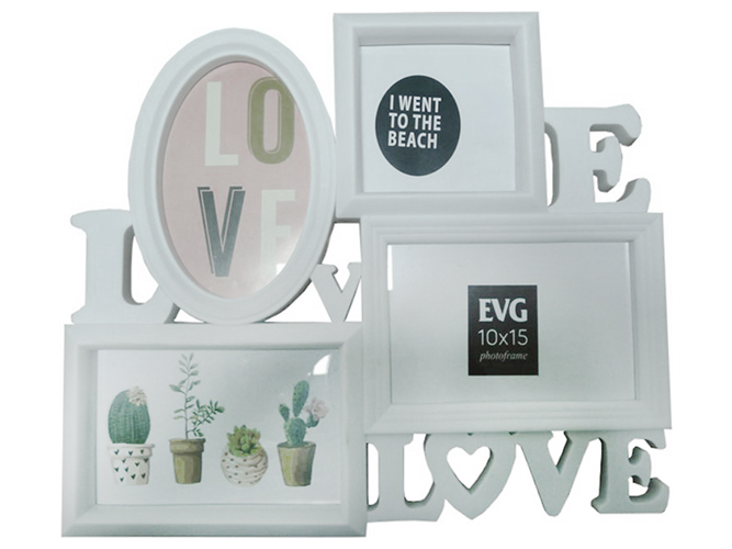 Фоторамка EVG INNO LOVE COLLAGE 4, 6900068122642