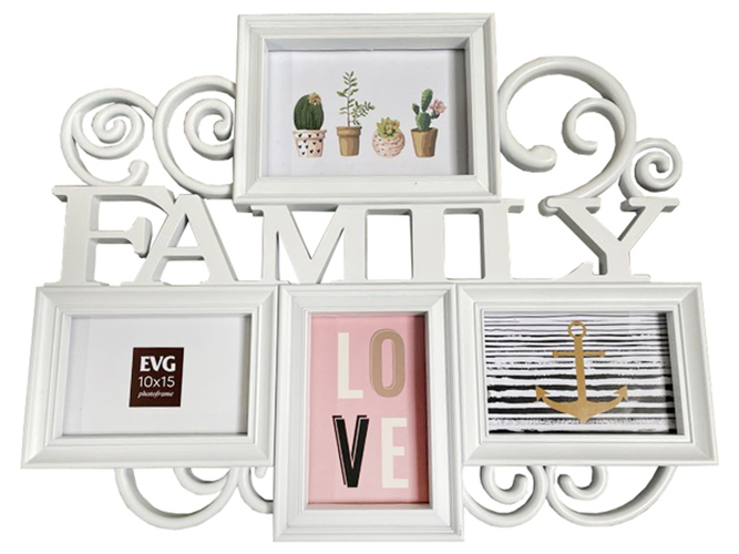 Фоторамка EVG INNO FAMILY COLLAGE 4, 6900068122697