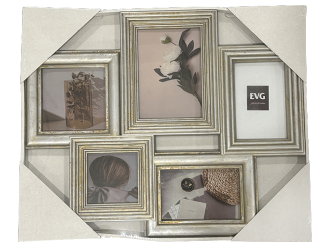 Фоторамка Evg Inno Silver Collage 5, 6900069923637