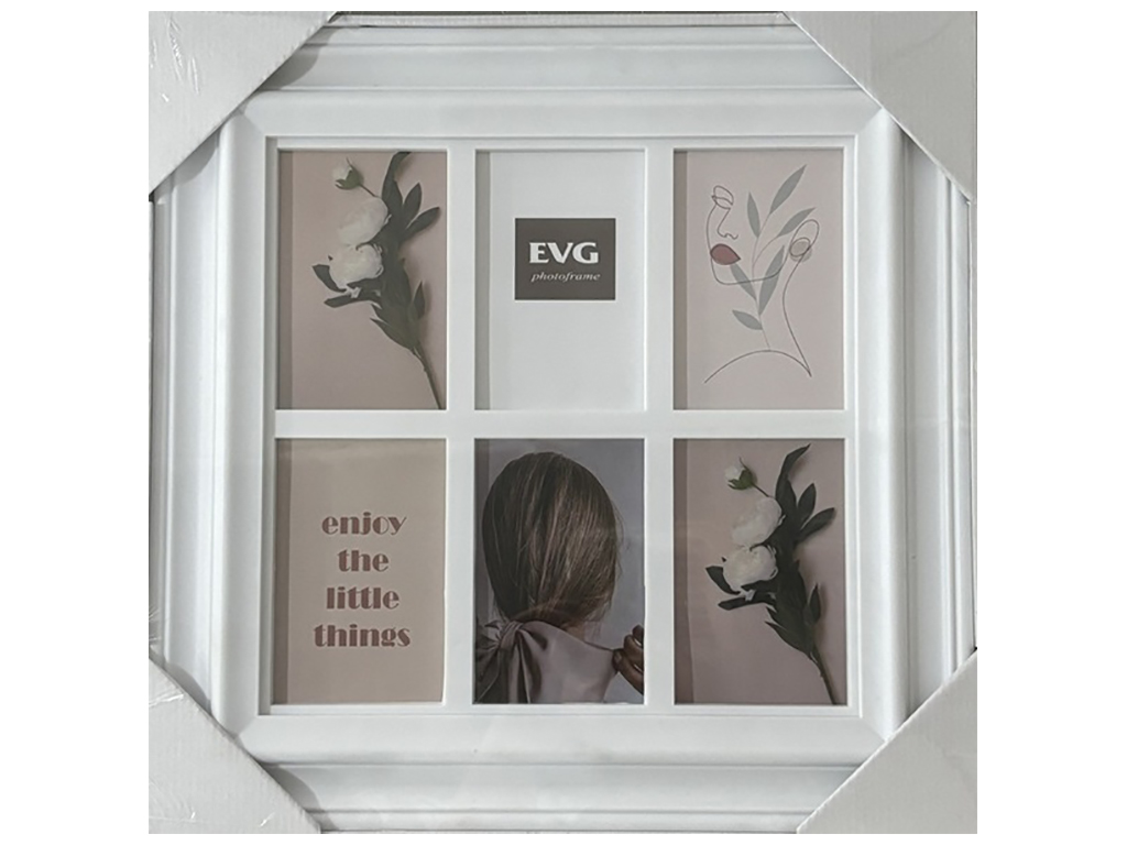 Фоторамка Evg Inno White Collage 6, 6900069923712