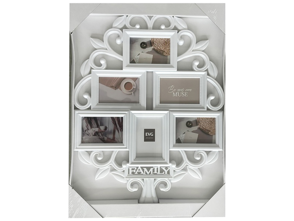 Фоторамка Evg Inno White Collage 6, 6900069923705