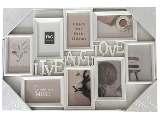 Фоторамка Evg Inno White Collage 8, 6900069923675