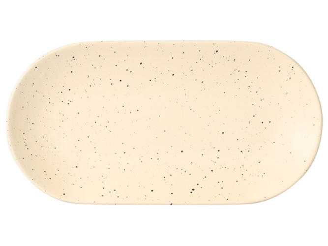 Блюдо Limited Edition Sandy cream, 25см, овальне, 6900068714427