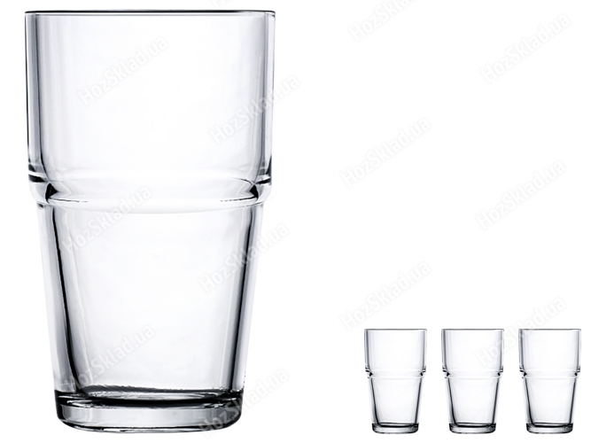 Набор стаканов ECOmo Zoser, 350мл (цена за набор 3шт) 6220069395716