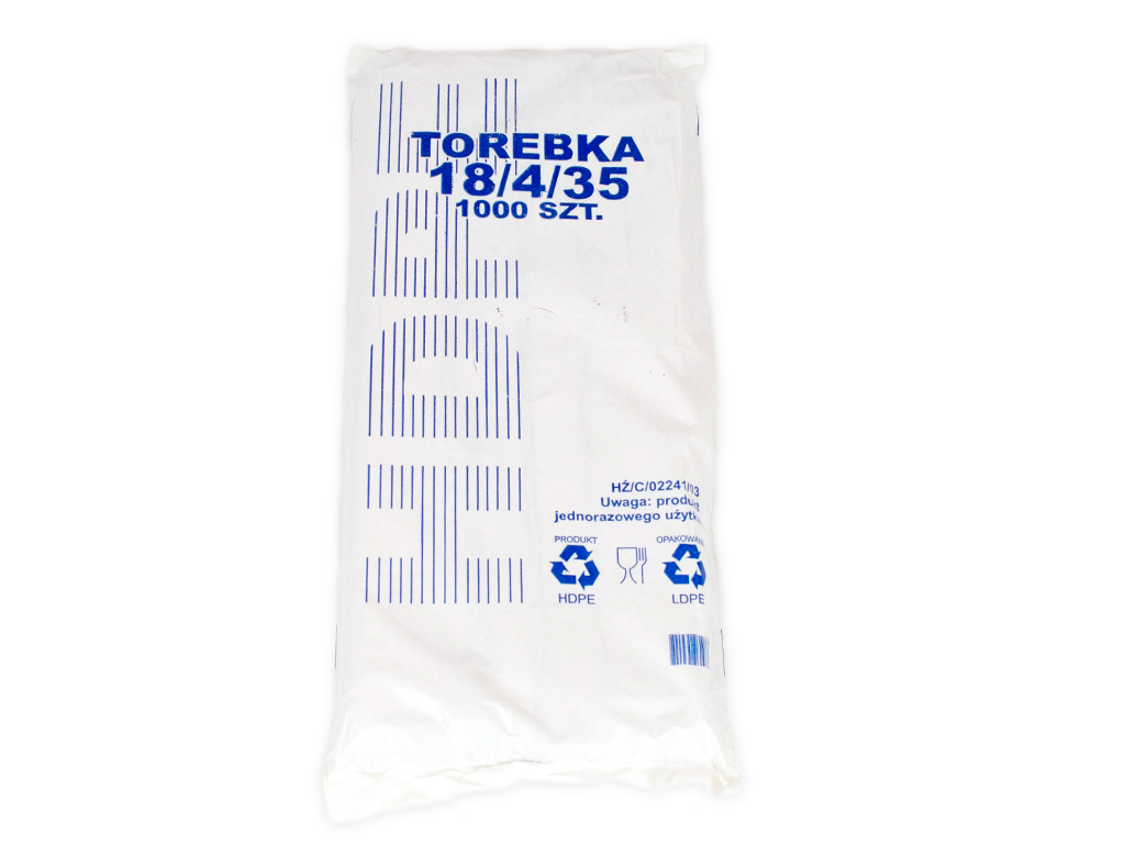 Кулек фасовочный 9 "Torebka розовая" (750г-350шт) 18x35