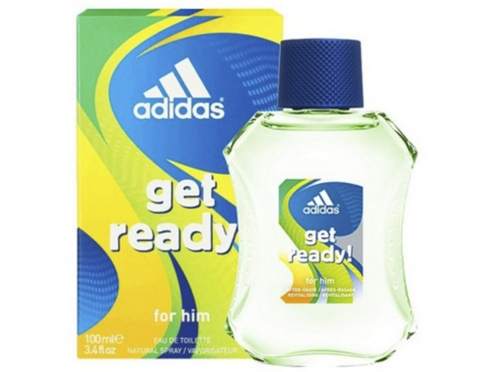 Туалетна вода (оригінал) чол. Adidas "Get Ready" Eau de Toilette 100мл. 733817
