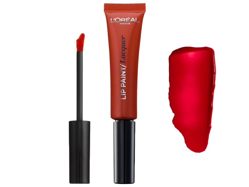 Блеск для губ LOreal Paris "Infaillible Lip Paint Lacquer" оттенок 105 (фантастический красный) 8,4г
