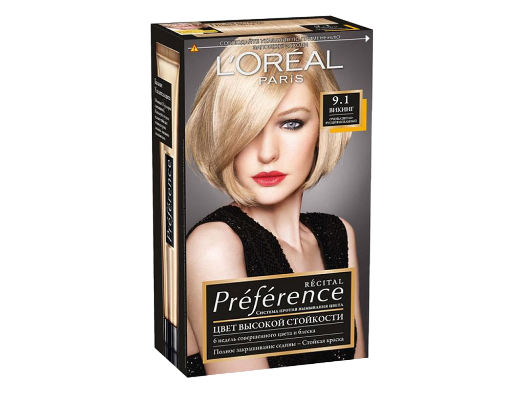 Краска для волос "Recital Preference" оттенок 9.1