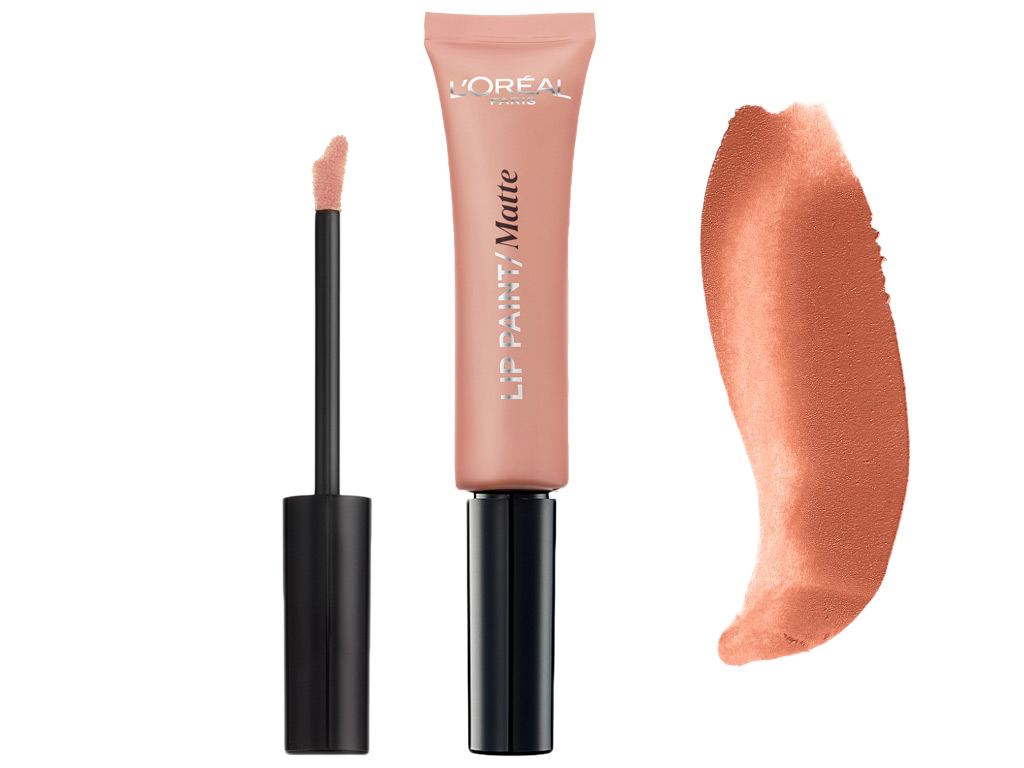 Блеск для губ LOreal Paris "Infaillible Lip Paint Matte" оттенок 210 (бежевый) 8г
