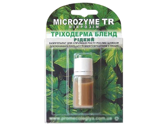 Биопрепарат Microzyme Триходерма Бленд для увеличения урожайности, жидкий 10мл 10605076ж