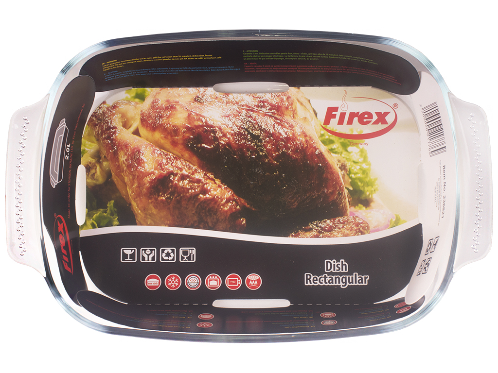 Деко термоскло "Firex" 2л