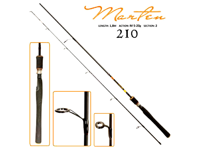 Спінінг Sams Fish "Marten" 2.1м 5-20г 2к