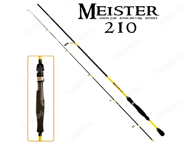 Спінінг Sams Fish Meister 2.1м 7-28г 2к