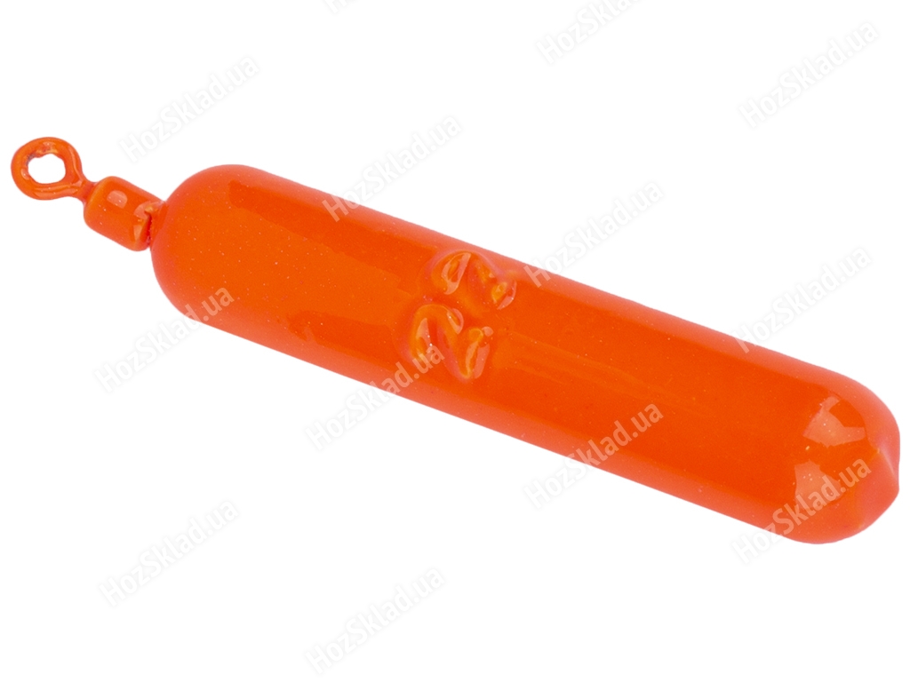 Груз Frygruz Джиг-риг цилиндрический крашеный Orange 22г