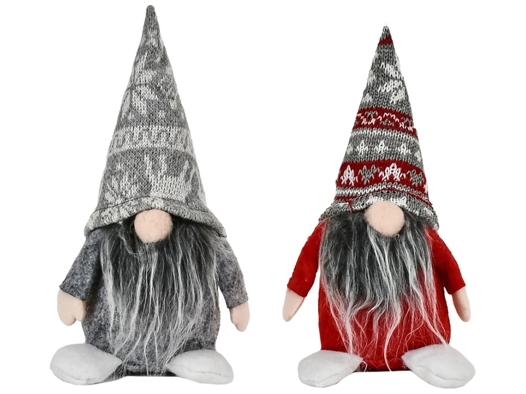 Фигура новогодняя Gnome, 20см (цена за 1шт)