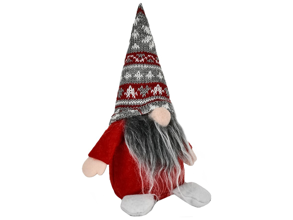 Фигура новогодняя Gnome, 20см (цена за 1шт)