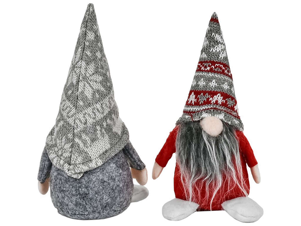 Фигура новогодняя Gnome, 20см (цена за 1шт)
