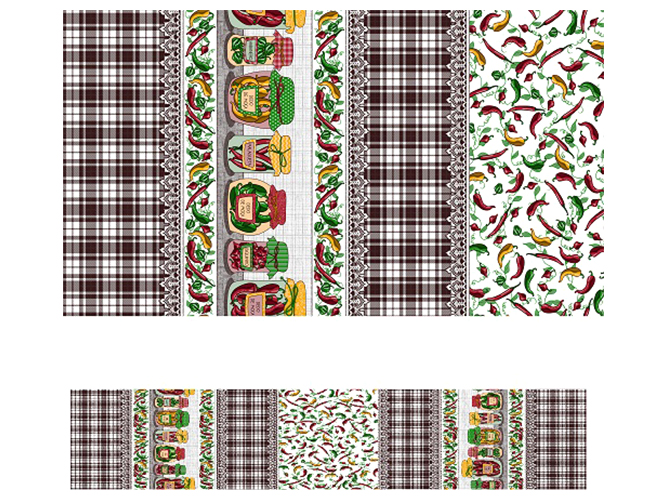 Клеенка ПВХ на нетканной основе, 1,37x25м