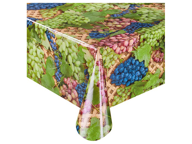 Клеенка ПВХ с тиснением на тканевой основе Home, 1,37x20м (цена за рулон)