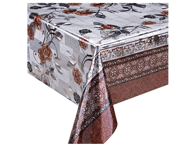 Клейонка ПВХ двостороння карбована, 1,37x20м (ціна за рулон)