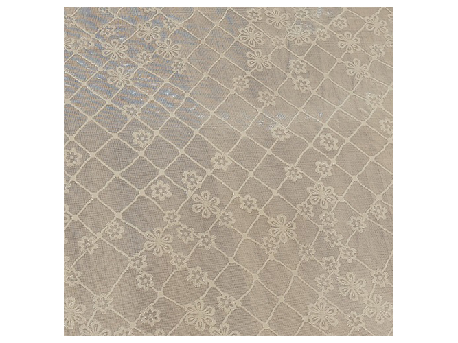 Клеенка ПВХ LACE бежевая, 1,37x20м (цена за рулон)