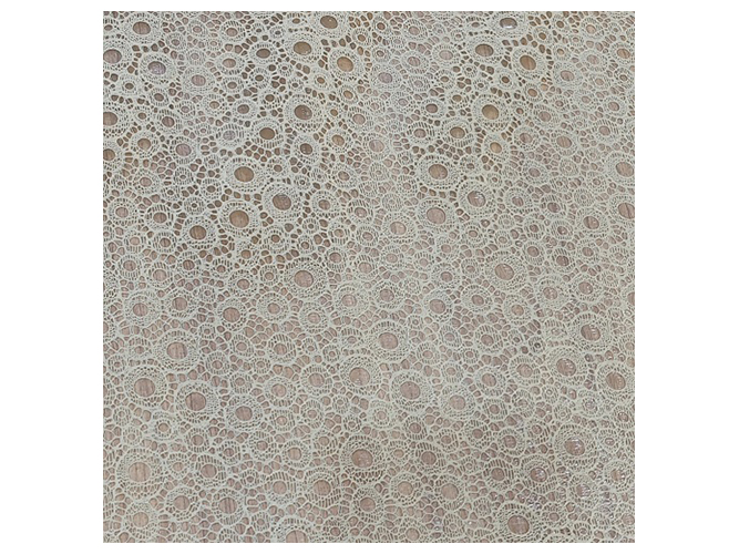 Клейонка ПВХ LACE, бежева, 1,37x20м (ціна за рулон)