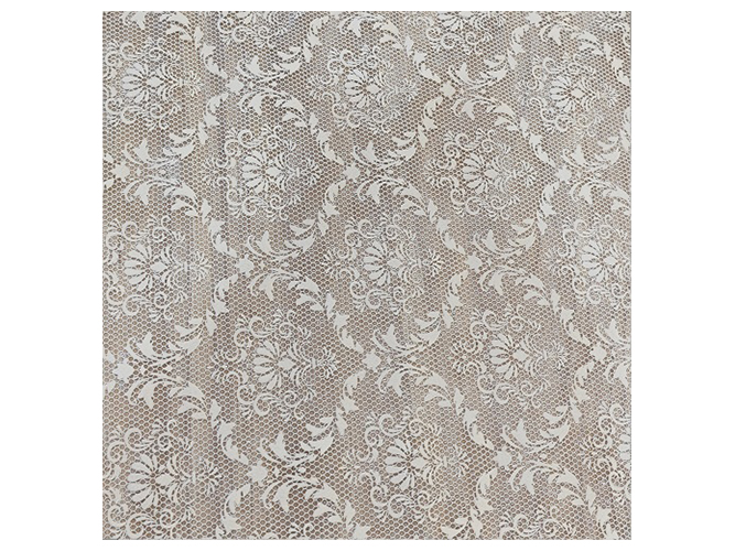 Клейонка ПВХ LACE, бежева, 1,37x20м (ціна за рулон)