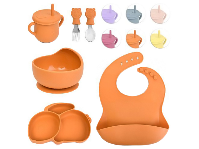 Набор посуды детской Зайка (цена за набор 6 предметов)