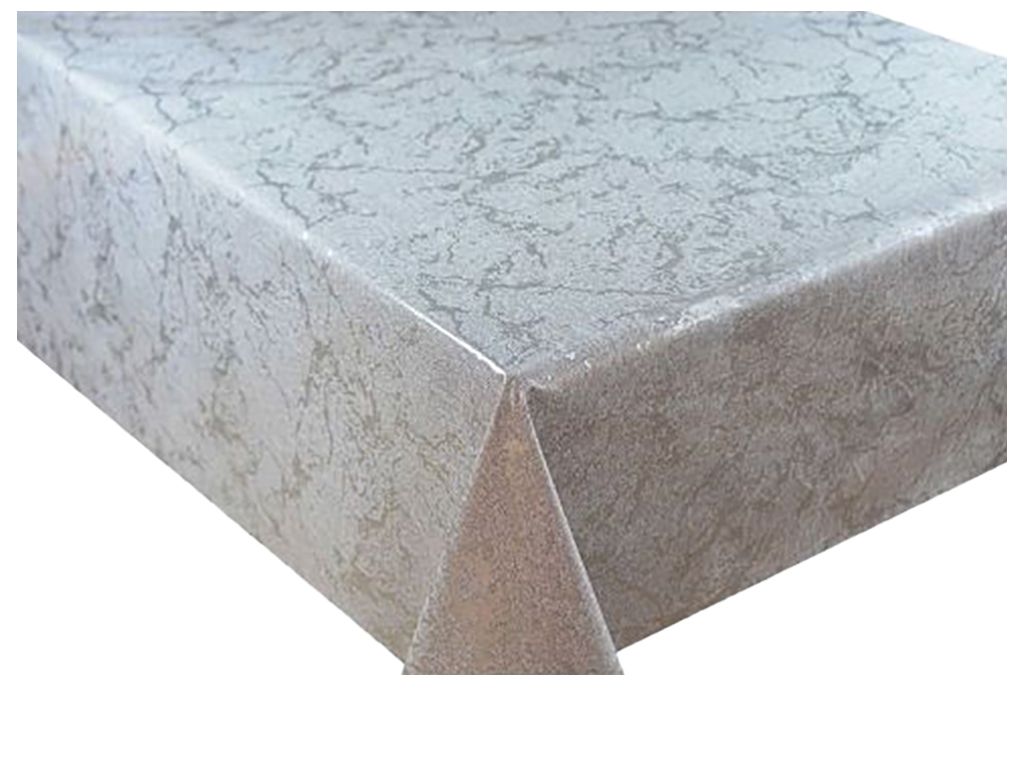 Клеёнка ПВХ 3d, 1.40×20 м, с текстурным рисунком, тканевая основа, цвет бежевый