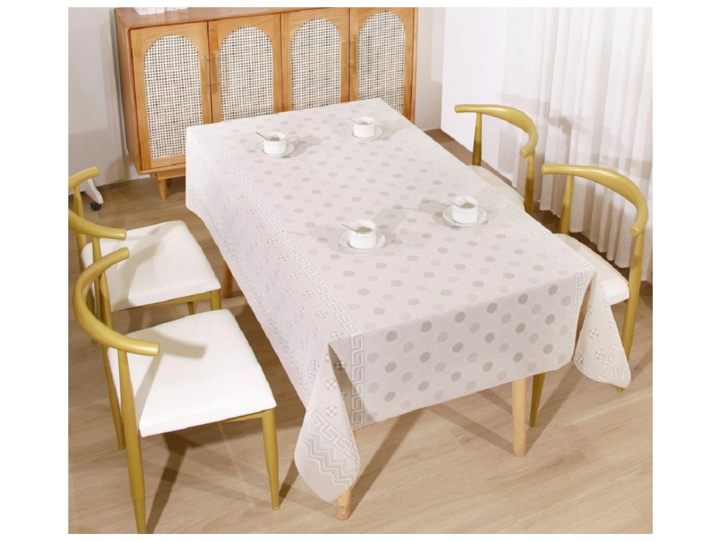 Клеенка Adajio, ПВХ, 1,37×20м, цвет кофейный (цена за рулон)