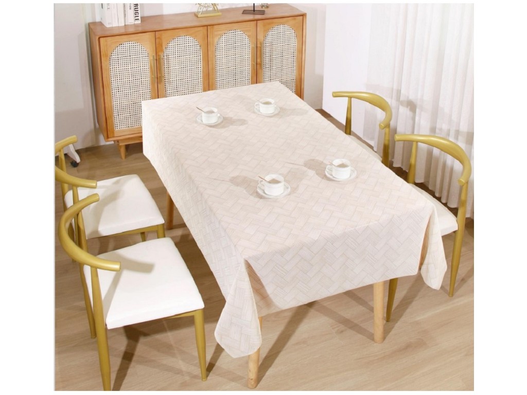 Клеенка Adajio, ПВХ, 1,37×20м, цвет кофейный (цена за рулон)