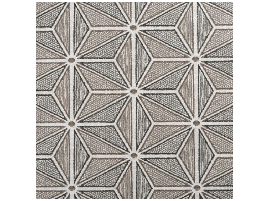 Клеенка Lino, на тканевой основе, ПВХ, 1,37×20м, цвет серый с геометрией (цена за рулон)