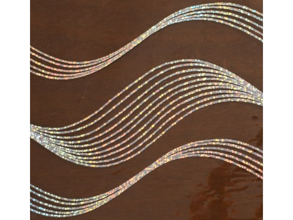 Клейонка рідке скло Laser, з голографічним малюнком, ПВХ, 1,37×20м (ціна за рулон)