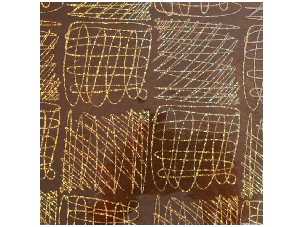 Клеенка жидкое стекло Laser, с голографическим рисунком, ПВХ, 1,37×20м (цена за рулон)