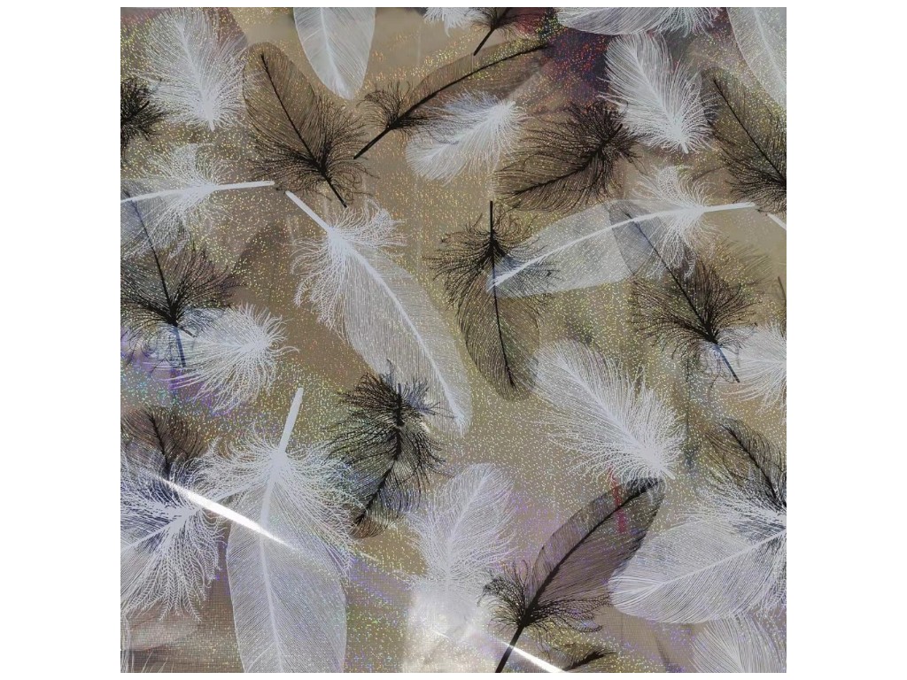 Клеенка жидкое стекло Laser, с голографическим рисунком, ПВХ, 0,6ммх0,8мх20м (цена за рулон)