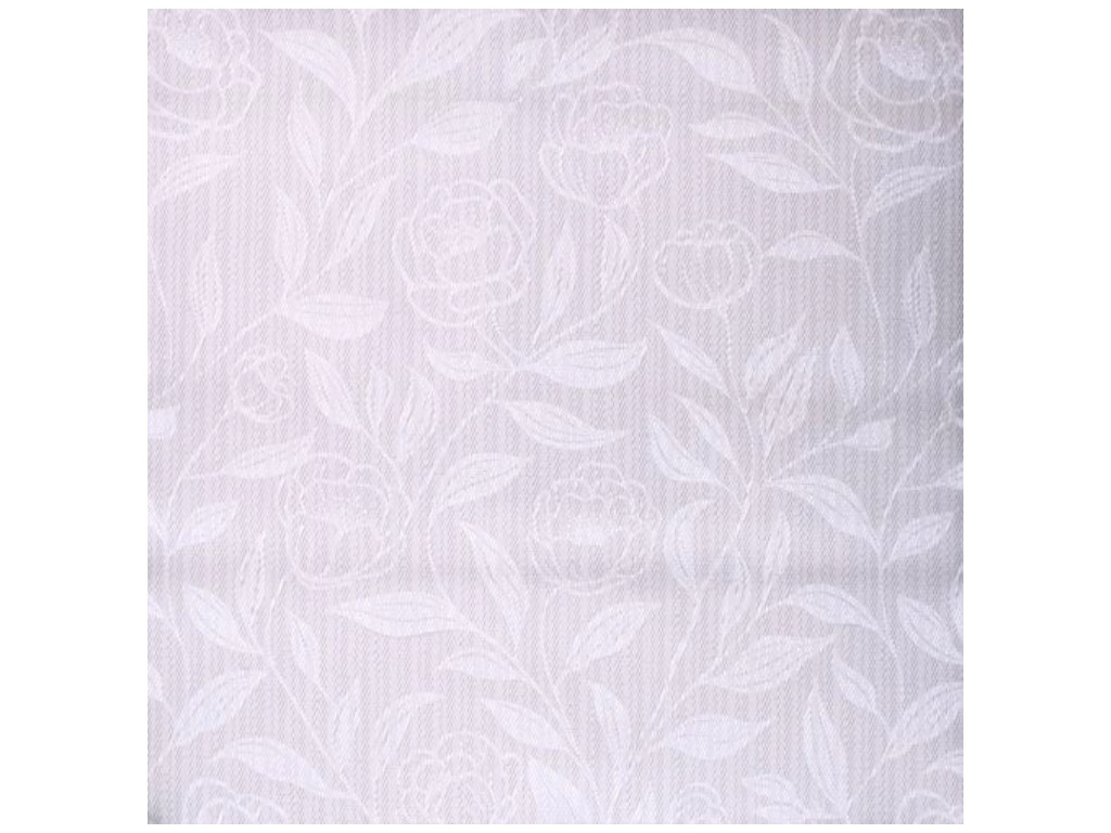Клеенка Glossy, 3 слоя, на тканевой основе, глянцевая, 1,37×20м, дизайн с растением (цена за рулон)