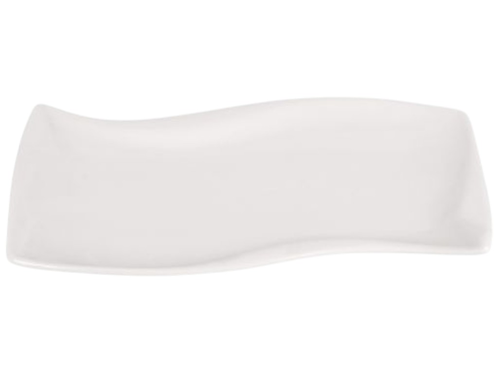 Блюдо фарфоровое Волна 12" 30,5х20см