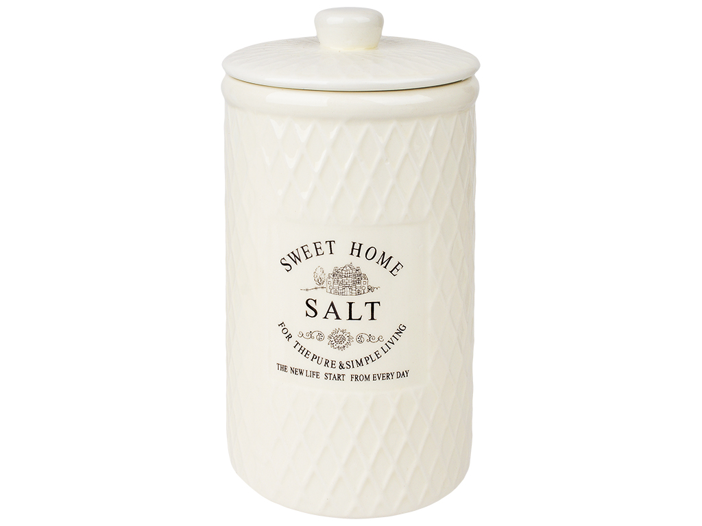 Банка для соли Stenson "Кантри" 1,1л 11,2х11,2х20,2см