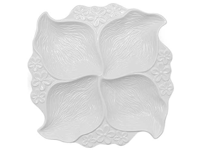 Менажница фарфоровая 8" D20,5см