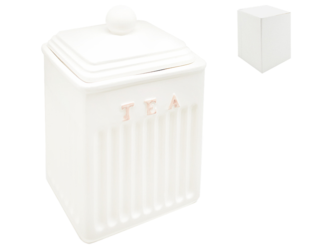 Банка для чаю Tower керамічна 11х9,5х17см 800мл