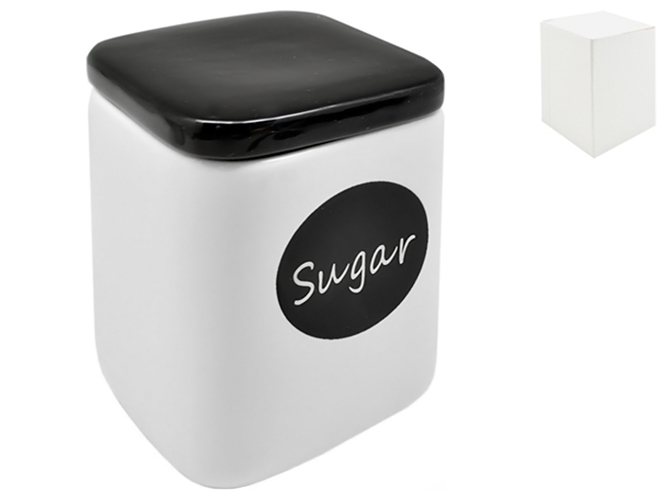 Банка для сахара Contrast, 900мл, 10x10x14см