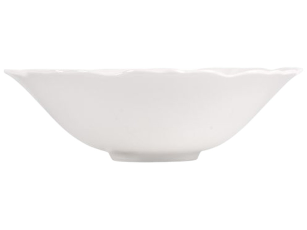 Салатник Pearl, фарфор, 20,5×6см, цвет белый