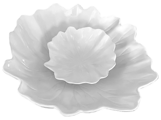 Блюдо Aster, порцеляна, 18см