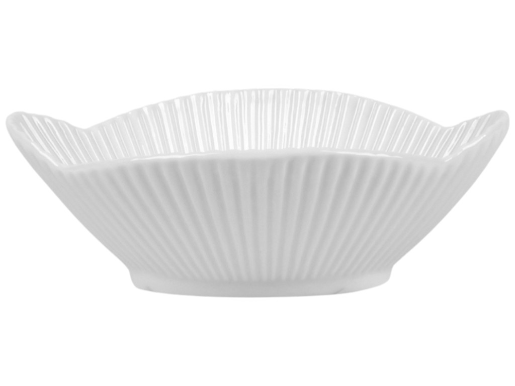 Блюдо сервировочное Shell, фигурное, фарфор, 11,5см, цвет белый