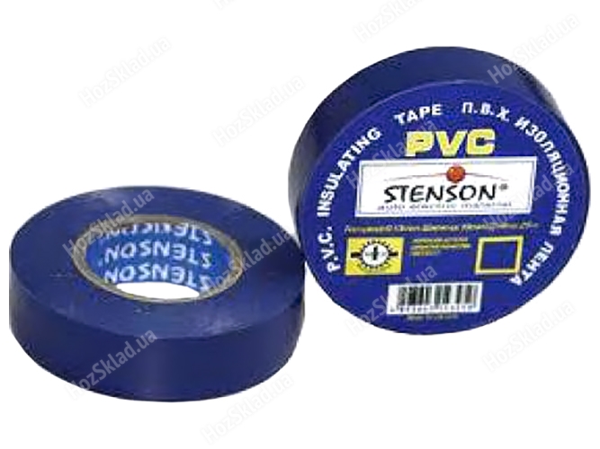 Ізоляційна стрічка ПВХ 10м Stenson синя