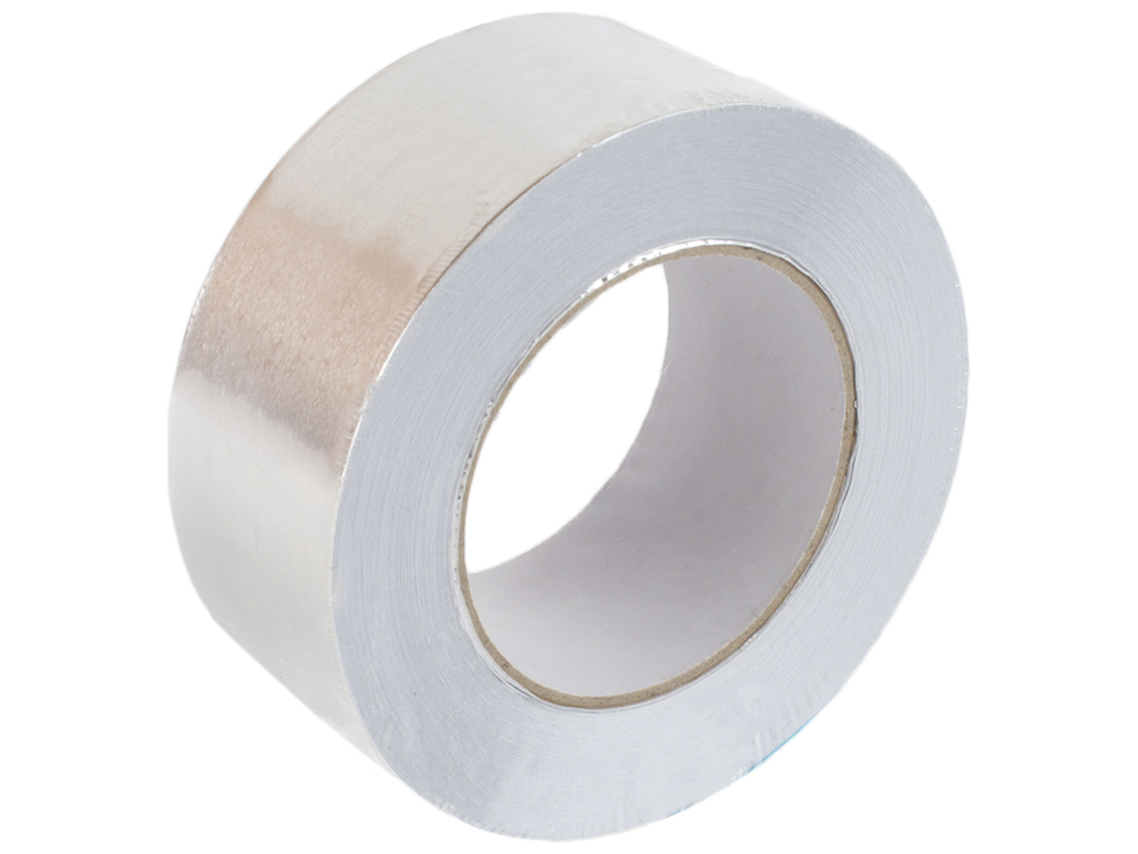 Скотч аллюминиевый фольгированный "Stenson" 60мкx50ммx50м