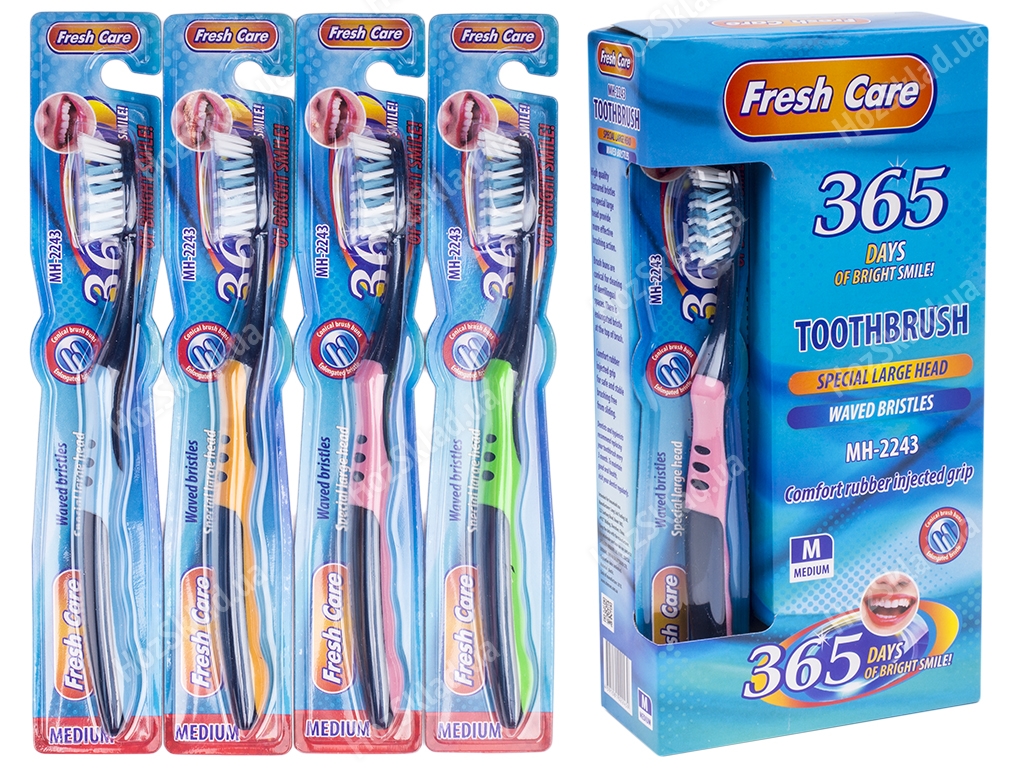 Зубная щетка Fresh care средней жесткости (цена за 1шт)