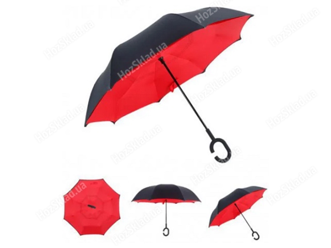 Зонт обратного сложения 110см 8спиц